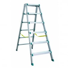 Scala doppia in alluminio 8 Gradini - Aron